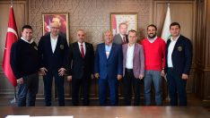 İzmir Altınordu Futbol Kulübünden Başkan Tekintaş’a Ziyaret