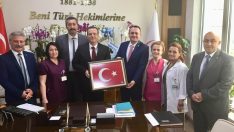 Ordu Türk Sağlık Sen’den Başhekime ziyaret