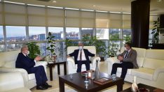 Rektör Akdoğan’dan Ondokuz Mayıs Üniversitesi Rektörü Ünal’a Ziyaret